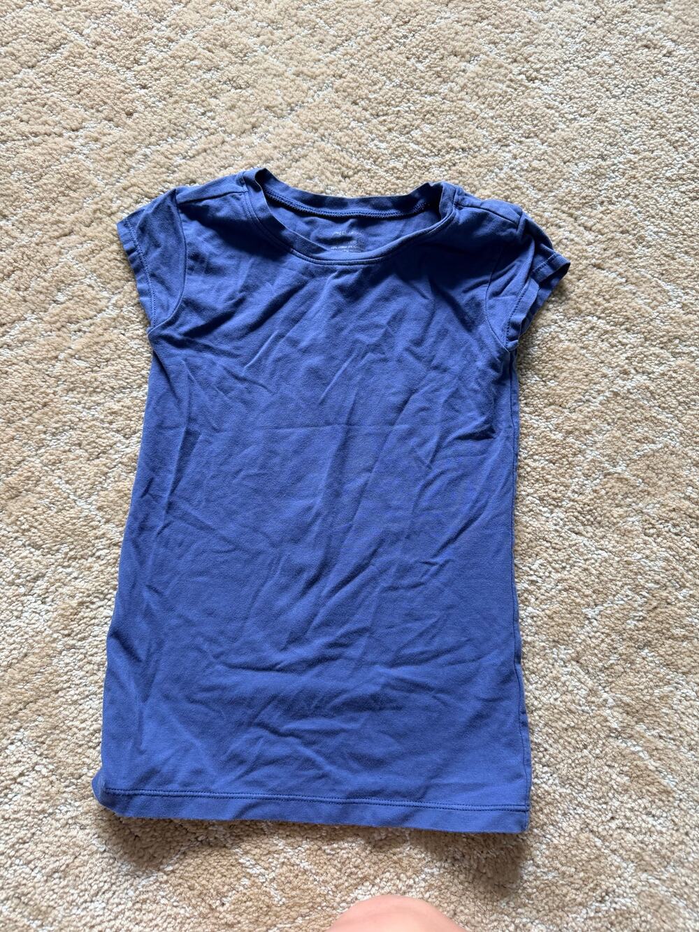 Penny Candy Blue Mini Scoop Neck Short Sleeve Shirt Size 5